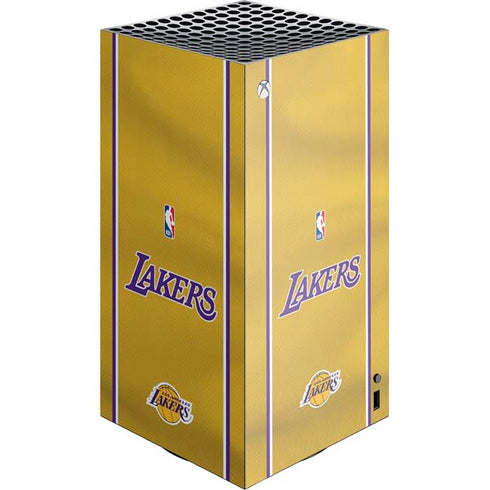 NBA Los Angeles Lakers Jersey XBox Series X Digital Edition Console Skin